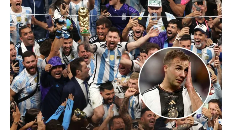 La publicación menos esperada: Götze le dedicó un posteo a Messi por ser campeón del mundo