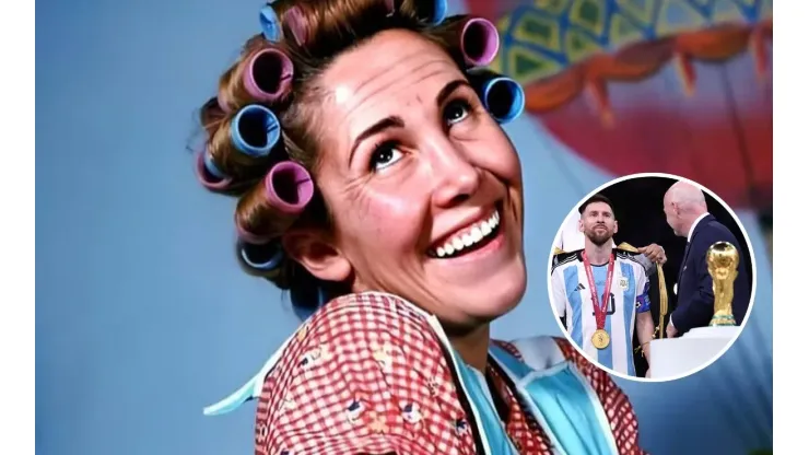 Hasta Doña Florinda lo festejó: el sentido mensaje que le envió a Messi por el campeonato de Argentina