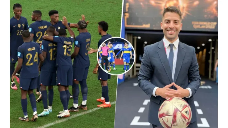 Gastón Edul criticó el nivel de una figura de Francia en la final y lo comparó con un suplente de Boca: "Desentonaba"