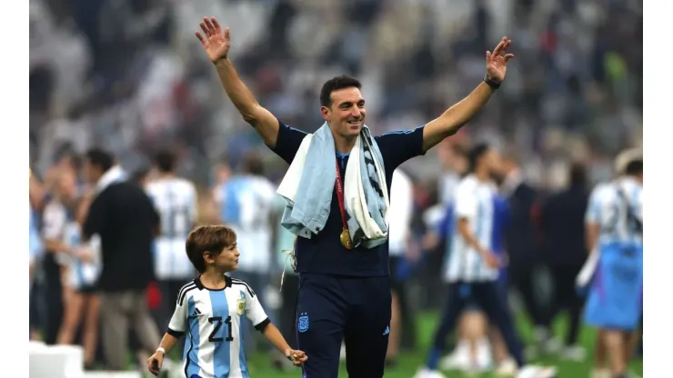 Scaloni renovará su contrato con Argentina.
