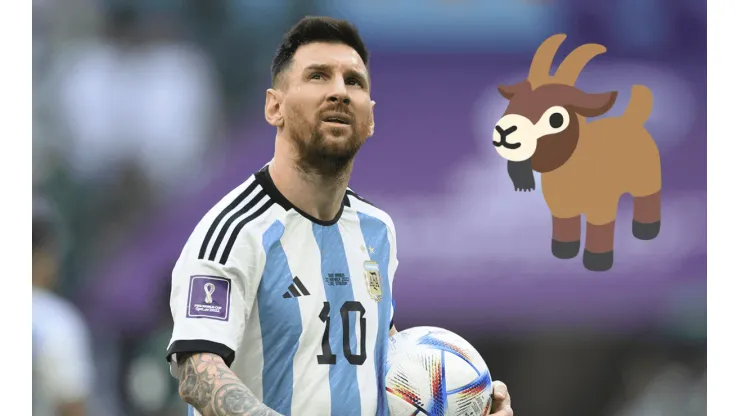 Lionel Messi, el GOAT.
