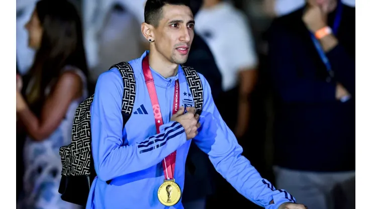 Di María cambiaría su futuro a poco de ser campeón con la Selección en el Mundial de Qatar