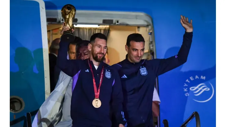 Scaloni fue contundente sobre el futuro de Messi en la Selección: "Ahora que ganó el Mundial..."
