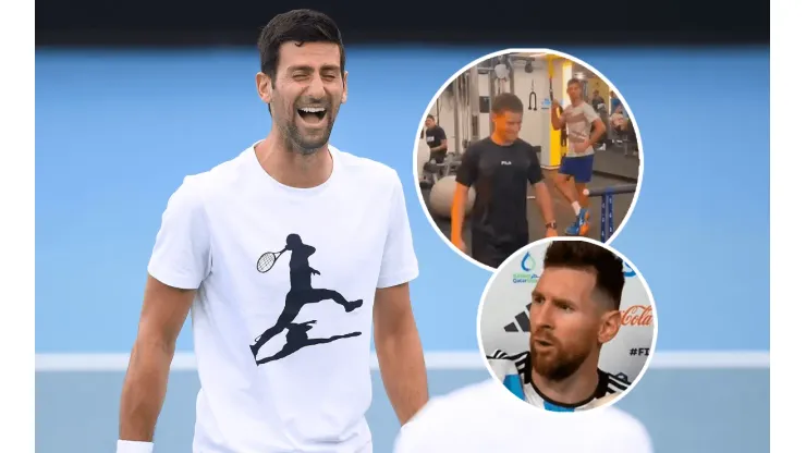 VIDEO | La imitación de Djokovic a Messi: "Anda pa allá, bobo"