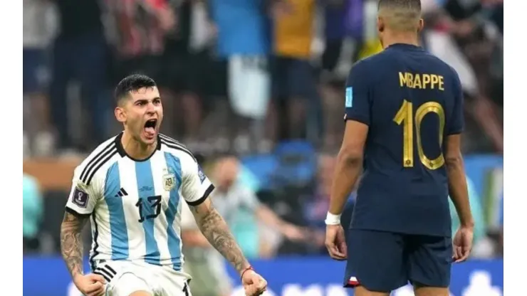 Cuti Romero reveló por qué le gritó el gol en la cara a Mbappé en la final: "Lo trató muy mal"