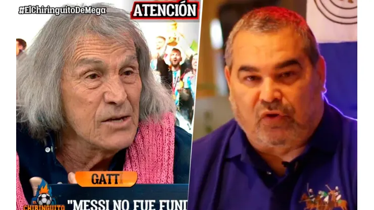 Chilavert destrozó a Gatti por criticar a Messi: "Siempre fue un..."