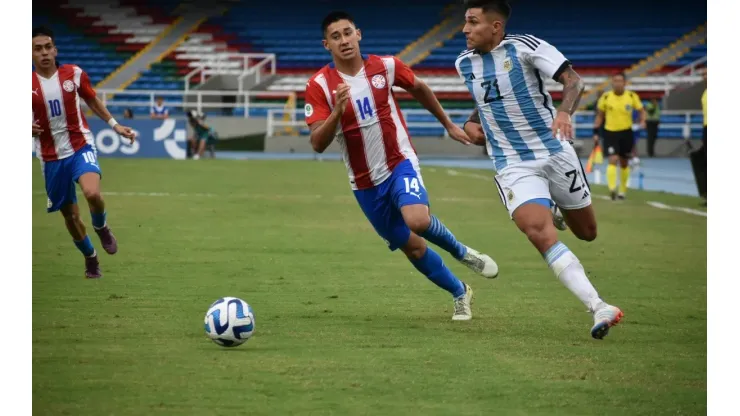 Con un intenso final, Argentina cayó ante Paraguay en su debut en el Sudamericano sub20
