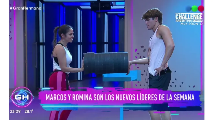 Romina y Marcos, nuevos líderes semanales.
