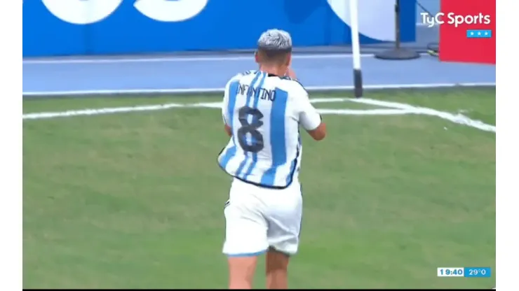 VIDEO | ¡Apareció el capitán! Gino Infantino rompió el cero y mantiene la ilusión para Argentina