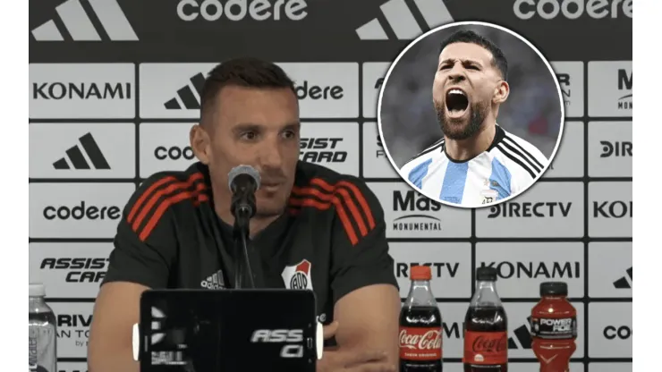 "A Otamendi lo vamos a estar esperando con los brazos abiertos"