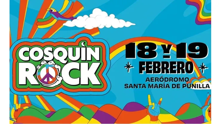 Llega una nueva edición del Cosquin Rock 2023.
