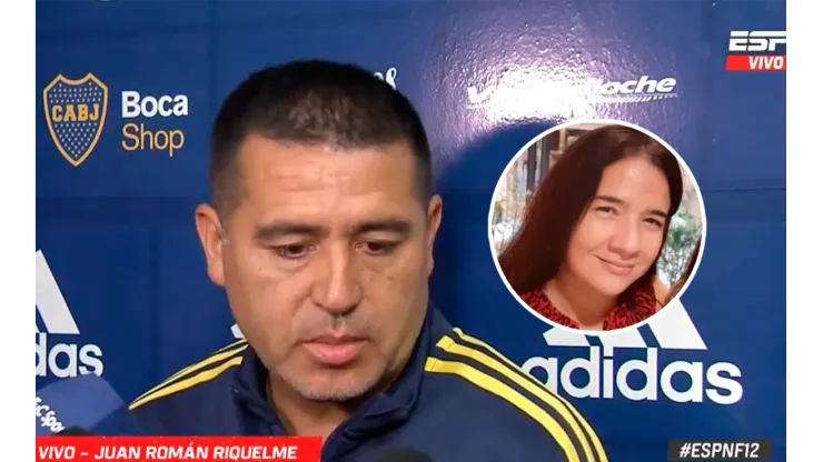 Riquelme, filoso: "Habrá que preguntarle a Celsa Ramírez de qué cuadro es"