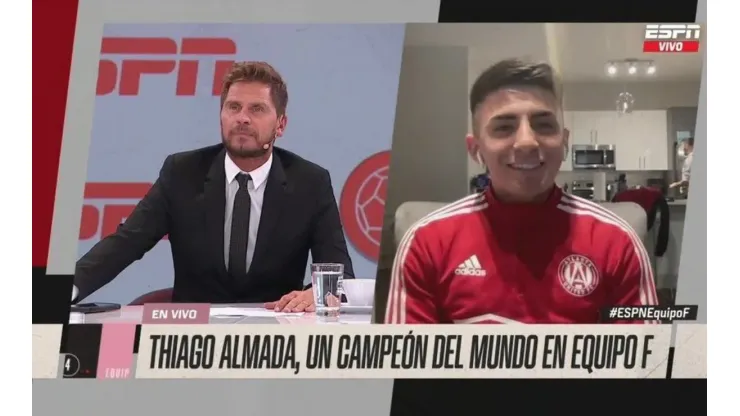 Thiago Almada rompió el silencio ante la chance de llegar a Boca