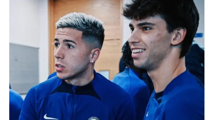 "Put...": el curioso mensaje de Enzo Fernández para João Felix que podría traerle una sanción