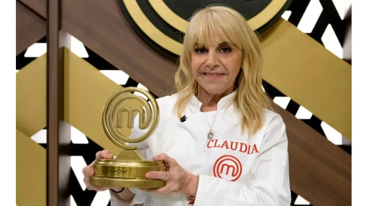 Claudia ganó MasterChef Celebrity.
