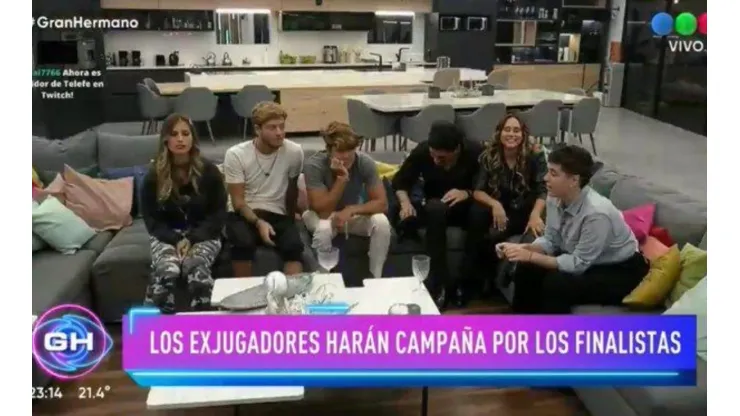 Los últimos integrantes de la casa de Gran Hermano.
