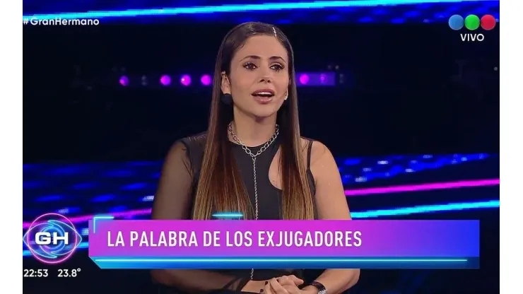 Romina, protagonista de un intenso debate en Gran Hermano.
