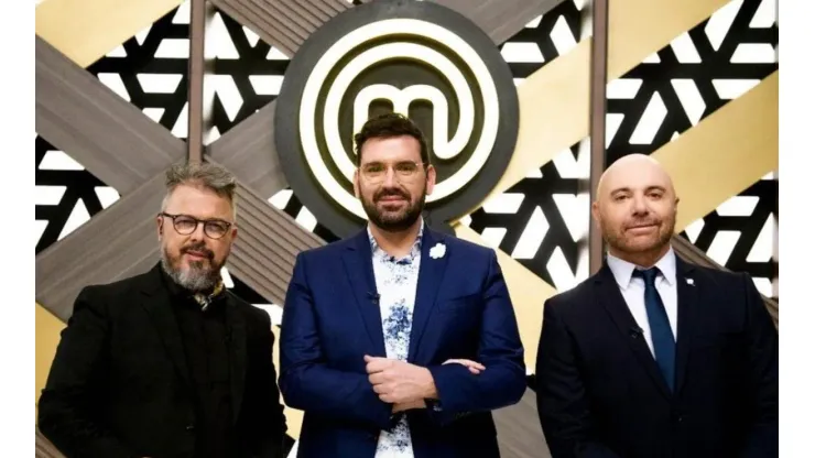 Los tres jurados de MasterChef Argentina.
