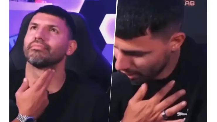 VIDEO | El Kun Agüero sufrió una arritmia en vivo con Ibai: "¿Cerramos el directo?"