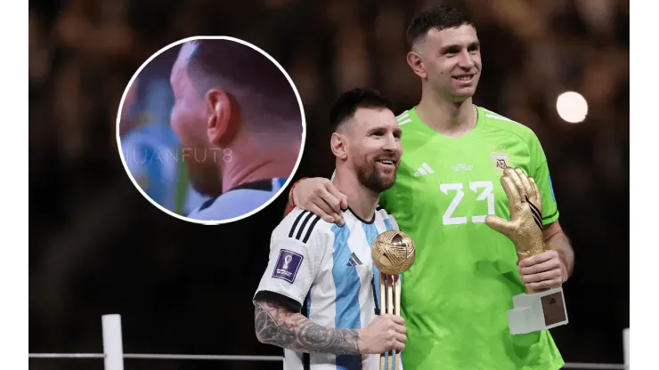 VIDEO VIRAL | La burla de Messi a Dibu Martínez por un tiro libre