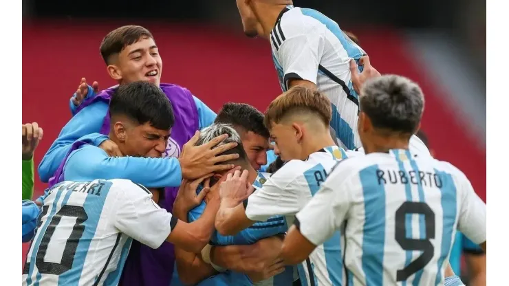 Argentina, líder transitorio del Sudamericano Sub-17.
