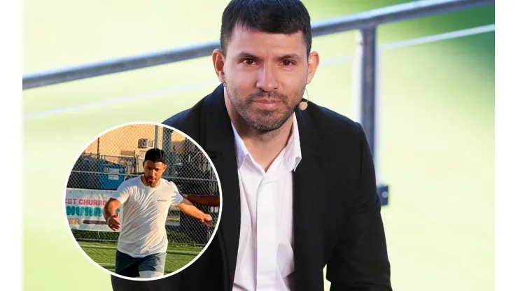 Tremendo: el Kun Agüero volvió a jugar y la rompió toda