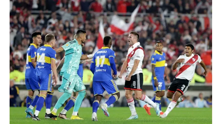 El récord negativo que dejaron River y Boca tras la pelea en el final del Superclásico