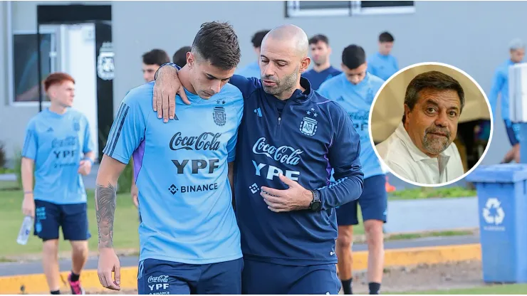 Caruso Lombardi le metió mucha presión a Mascherano en el Mundial Sub-20