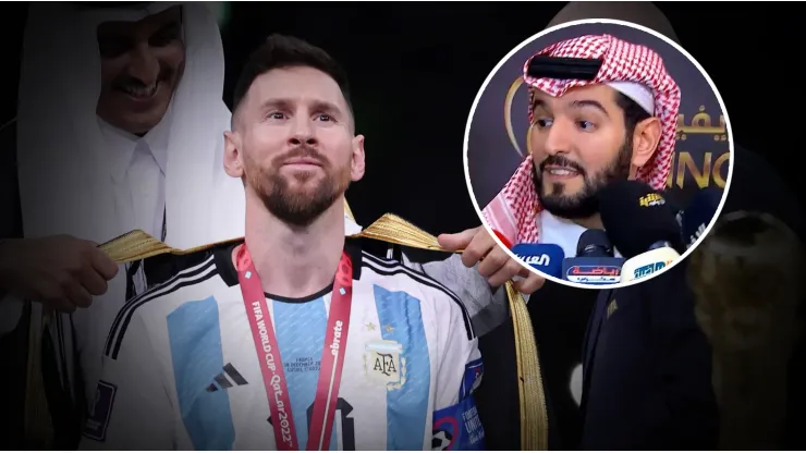 Al presidente del Al-Hilal le hablaron de Messi y contestó sin filtro: "Lo encontrarán en..."