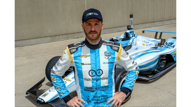 Agustín Canapino, participante de las 500 millas de Indianápolis en la IndyCar.
