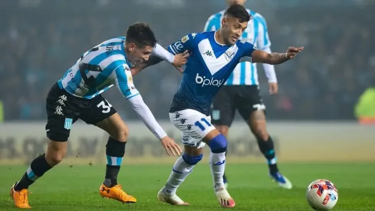 Racing vs Vélez por la Liga Profesional 2023.
