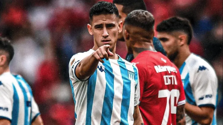 Matías Rojas es el jugador más destacado de Racing en este 2023.
