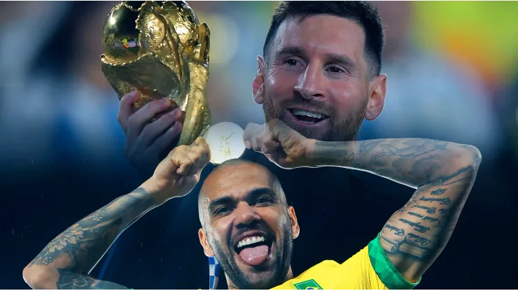 Messi alcanzó a Dani Alves como el futbolista con más títulos en la historia