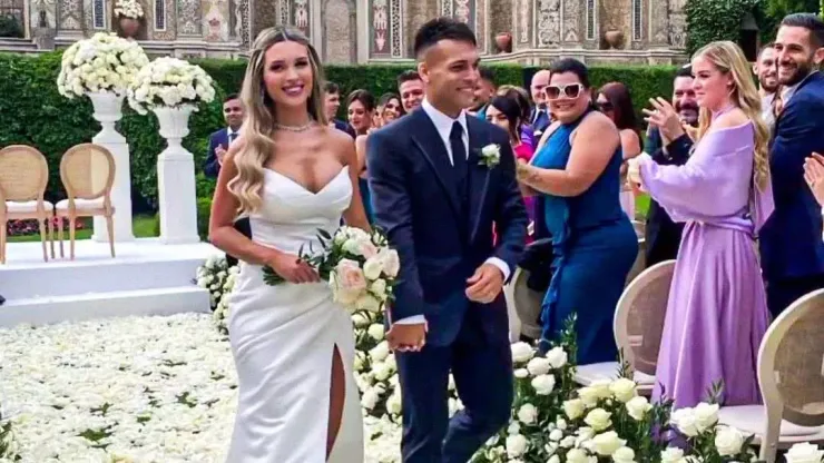 Casamiento de Lautaro Martínez
