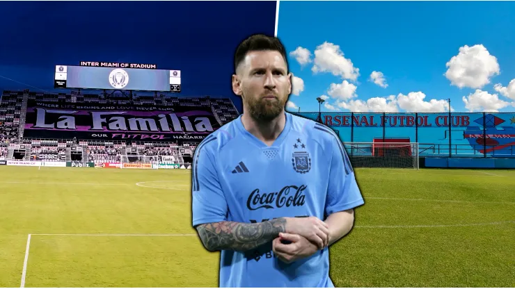 Como el de Arsenal: la llamativa capacidad del estadio donde jugaría Messi como local en la MLS