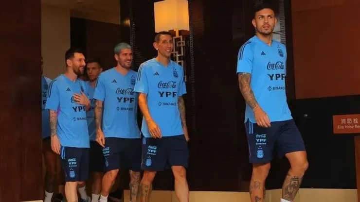 Lionel Messi llegó a China y la Selección comenzó a pensar en Australia