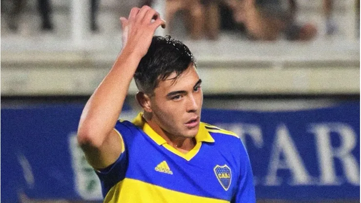 Aaron Anselmino y un debut prometedor en Primera (Foto: Prensa Boca).
