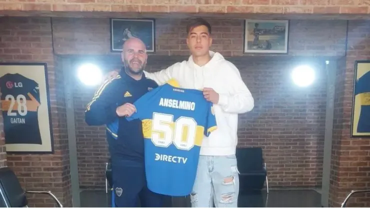 El notable gesto de Anselmino tras su espectacular debut en Boca