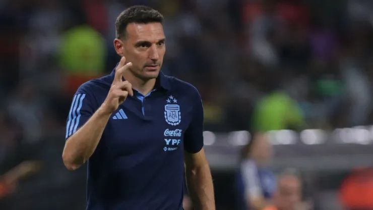 Scaloni se refirió a la posibilidad de armar una Selección de la Liga Profesional