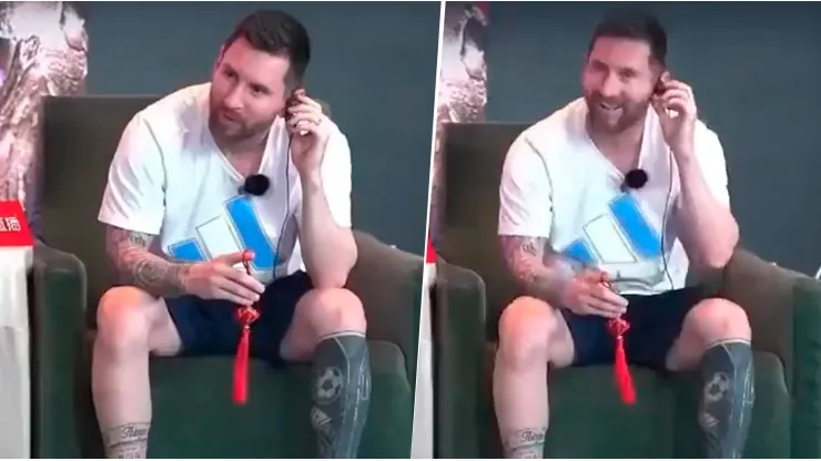 El desopilante VIDEO de Messi hablando en chino