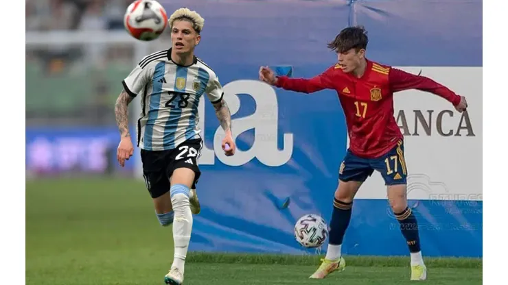 Garnacho debutó en la Selección, pero aún puede jugar para España: el motivo