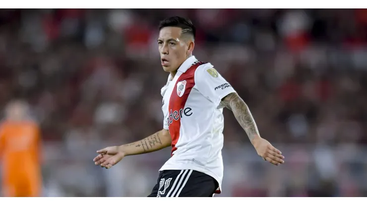 Esequiel Barco, uno de los pilares del River puntero de la Liga Profesional.
