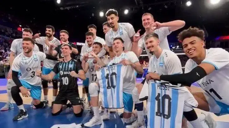 Una sana costumbre: Argentina venció a Francia en su casa por la VNL