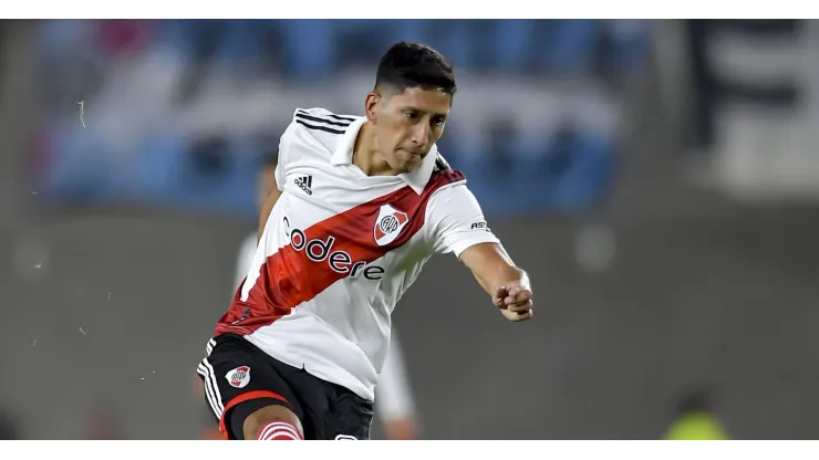 Rodrigo Aliendro, una de las figuras de River.
