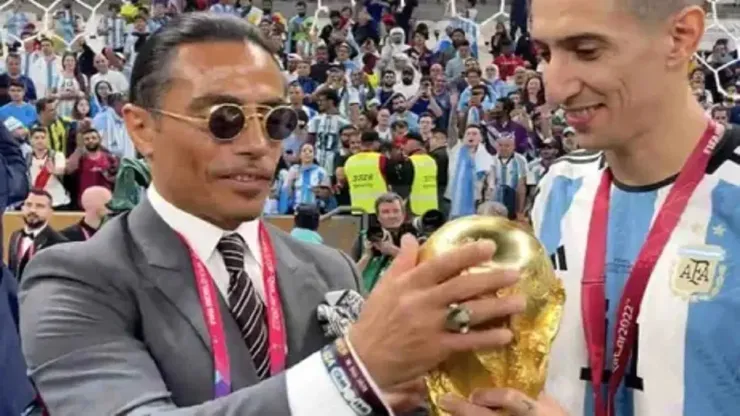 Salt Bae reveló porqué se metió en la cancha durante la final del Mundial: "Solo se fijaron en mi..."