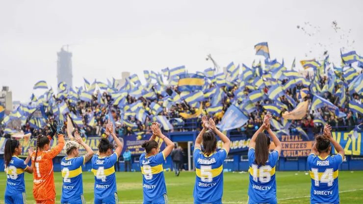 Boca ante su público
