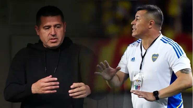 Filtraron la charla entre Riquelme y Almirón post derrota ante Godoy Cruz: "Nunca más"