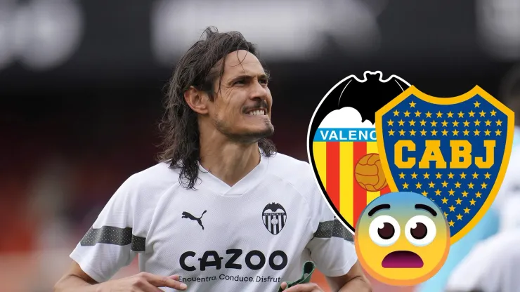 Cavani no juega el amistoso para Valencia y ¿se acerca a Boca?