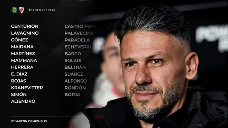 Demichelis confirmó los convocados de River para enfrentar a Rosario Central con 6 titulares desafectados