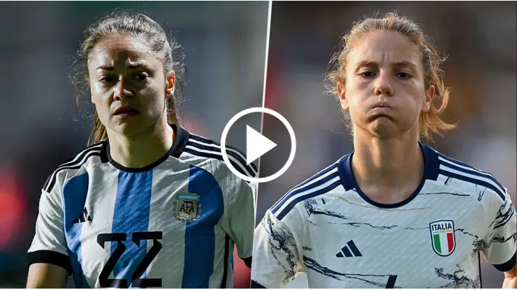 Argentina vs. Italia por el Mundial Femenino.
